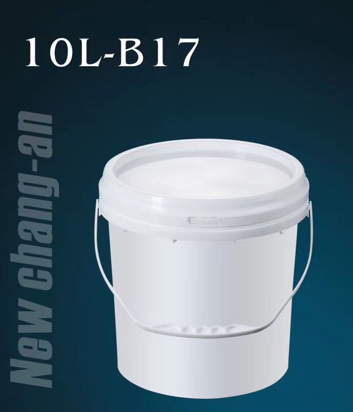 10L PPプラスチックバケットB17-NR水の基本塗料を含む